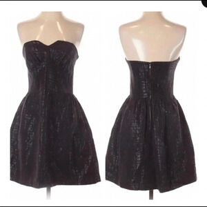 Hawks Black strapless dress 